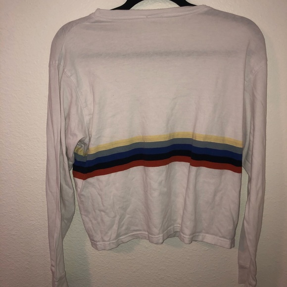 John Galt Brandy Melville Long-Sleeve Tee- Small - Picture 2 of 2